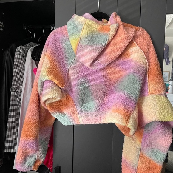 Urban outfitters Sherpa zip up sweater - Picture 3 of 4